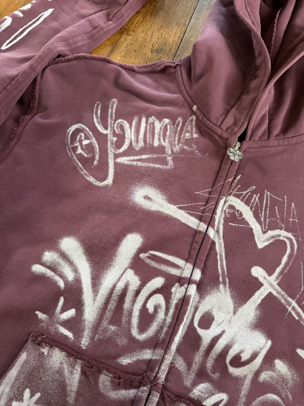 YoungLA Oversized Zipper Jacket - Picture 2 of 4